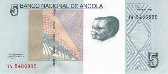 5 Kwanzas 2012